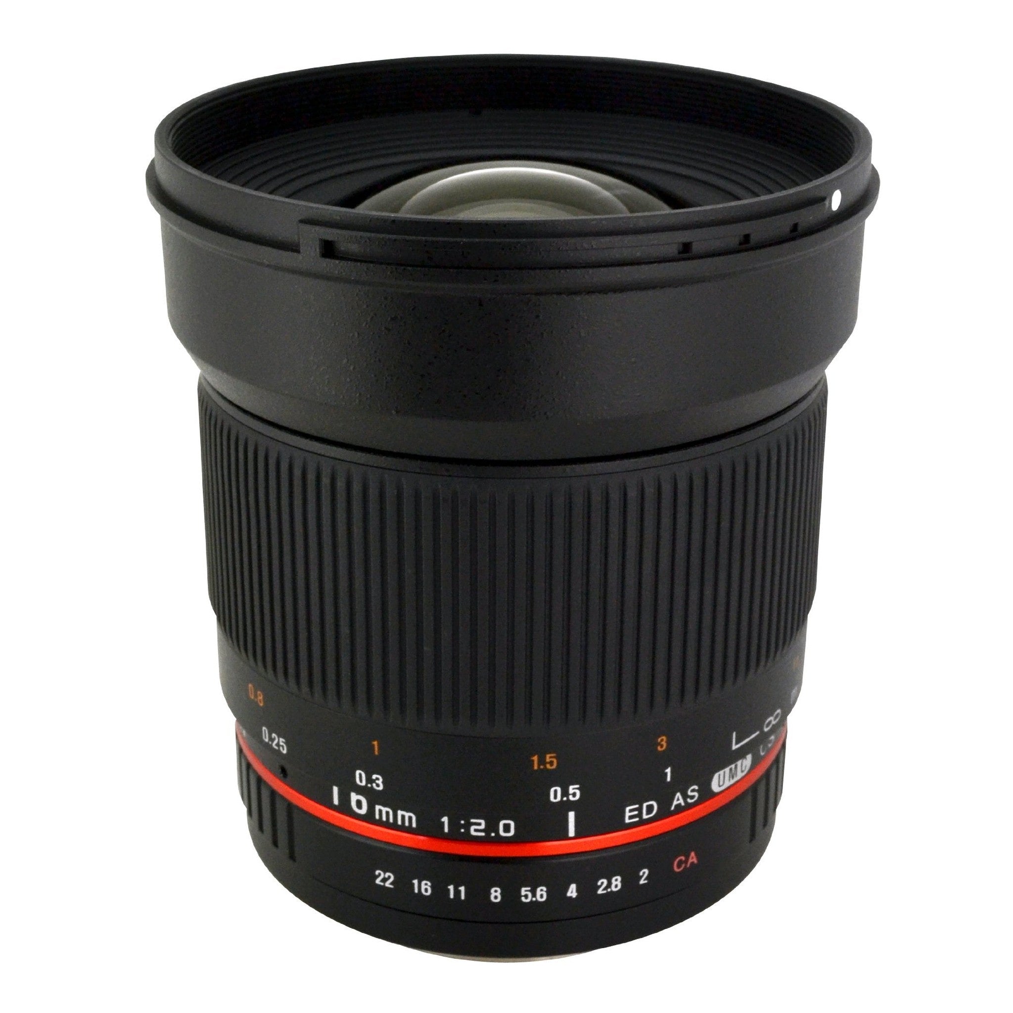 Rokinon 16M-M43 16mm f/2.0 Aspherical Wide Angle Lens for Olympus/Panasonic Micro 4/3 Cameras