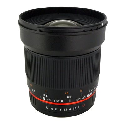 Rokinon 16M-M43 16mm f/2.0 Aspherical Wide Angle Lens for Olympus/Panasonic Micro 4/3 Cameras