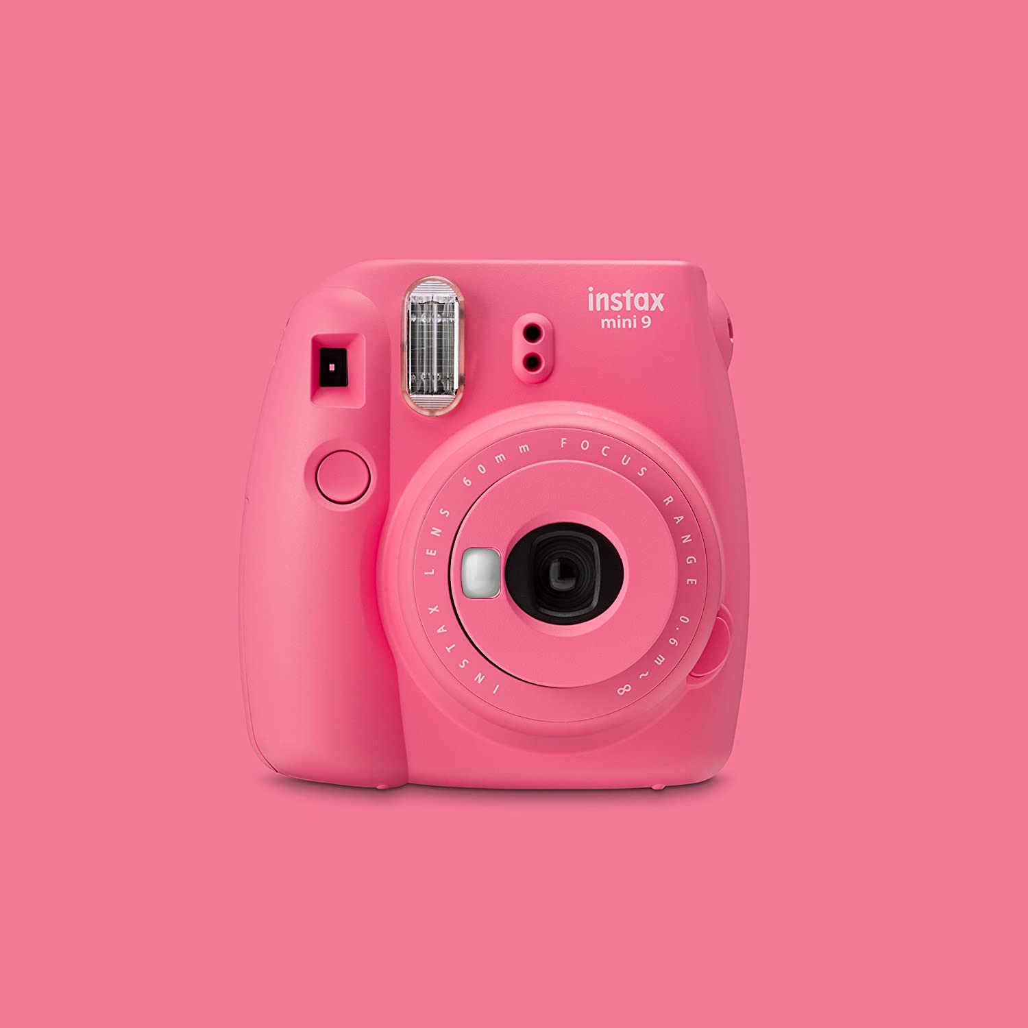 Fujifilm Instax Mini 9 Instant Film Camera with 10 Shots - Flamingo Pink