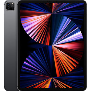 2021 Apple 12.9-inch iPad Pro Wi‑Fi + Cellular, 256GB - Space Gray Renewed - Reconditioned Apple