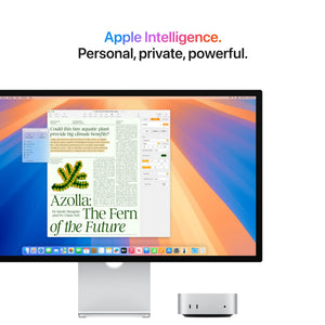 Apple 2024 Mac Mini Desktop Computer with M4 Pro chip with 12‑core CPU and 16‑core GPU: Built for Apple Intelligence, 24GB Unified Memory, 512GB SSD Storage, Gigabit Ethernet. Works with iPhone/iPad - Reconditioned