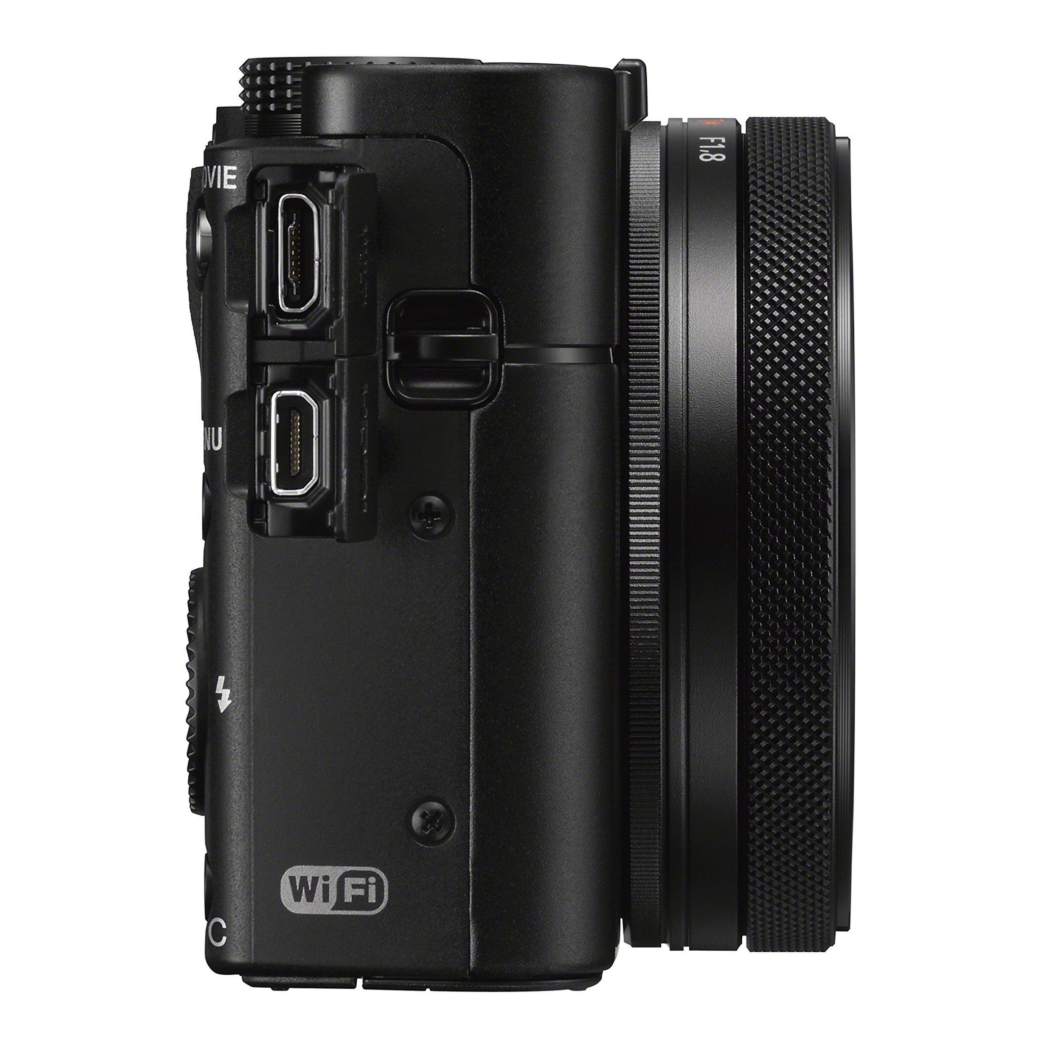 Sony RX100VA NEWEST VERSION 20.1MP Digital Camera: RX100 V Cyber-shot Camera with Hybrid 0.05 AF, 24fps Shooting Speed - Used Sony