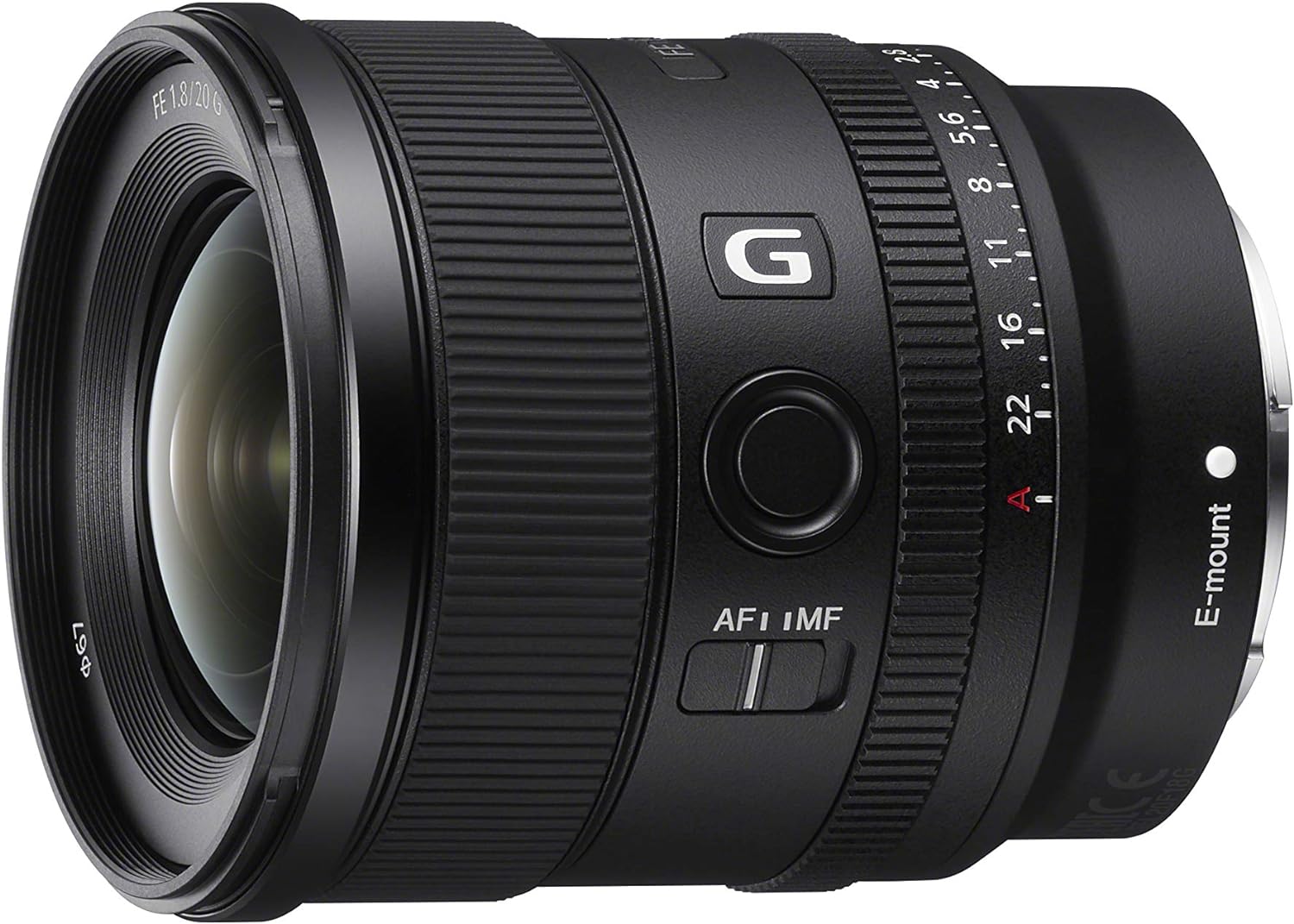 Sony SEL20F18G FE 20mm F1.8 G Full-Frame Large-Aperture Ultra-Wide Angle G Lens