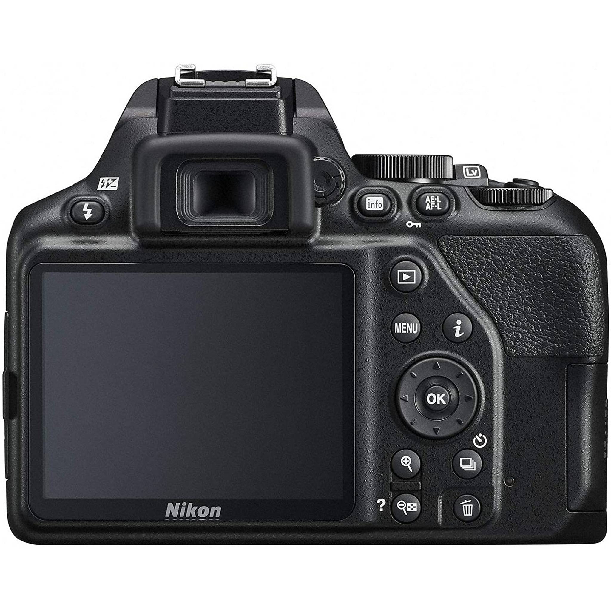Nikon D3500 24.2MP DX-Format DSLR Digital Camera Dual Lens Kit - Japan Import - Used Nikon