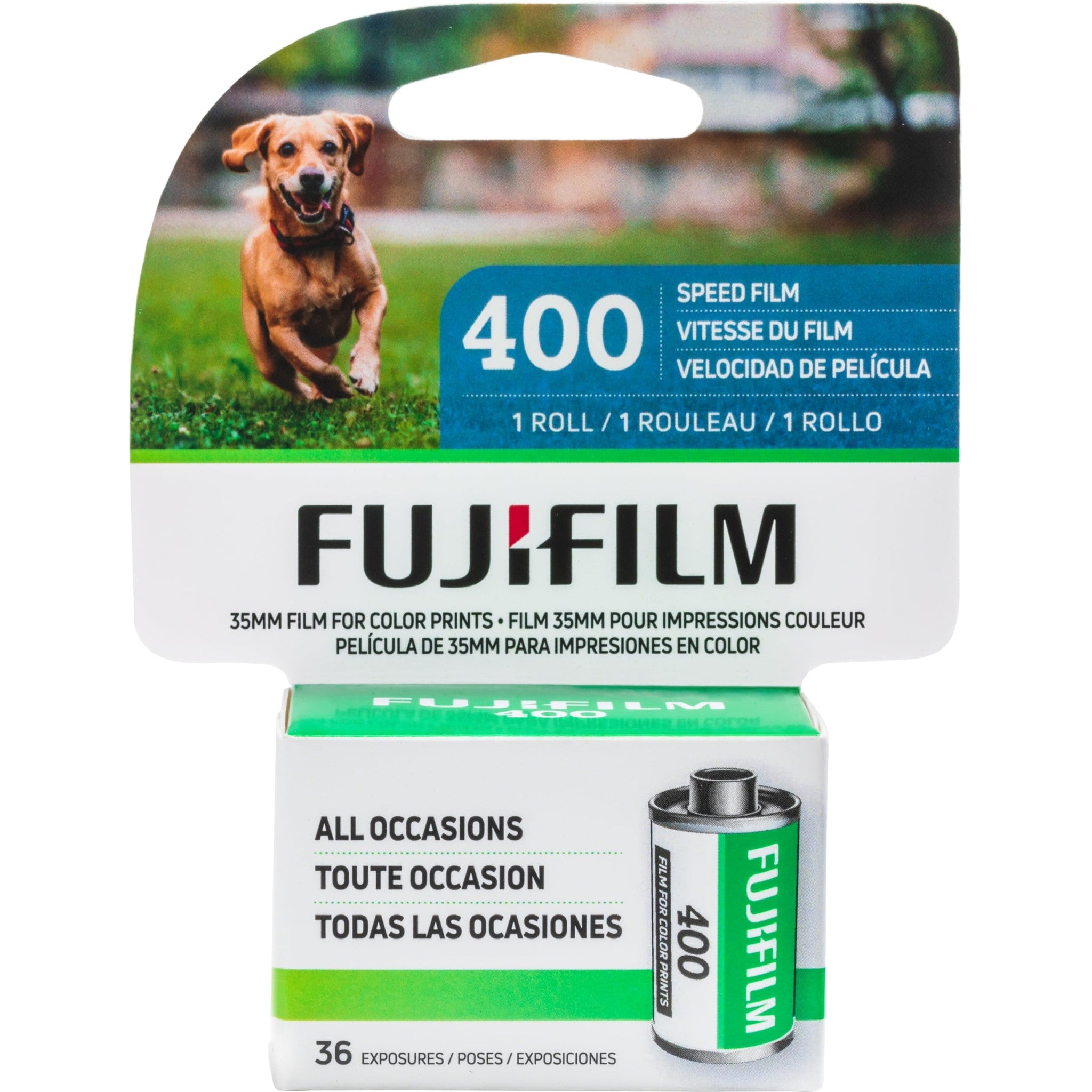 Fujifilm 600022184 400 Color Negative Film 35mm Roll Film, 36 Exposures Fujifilm