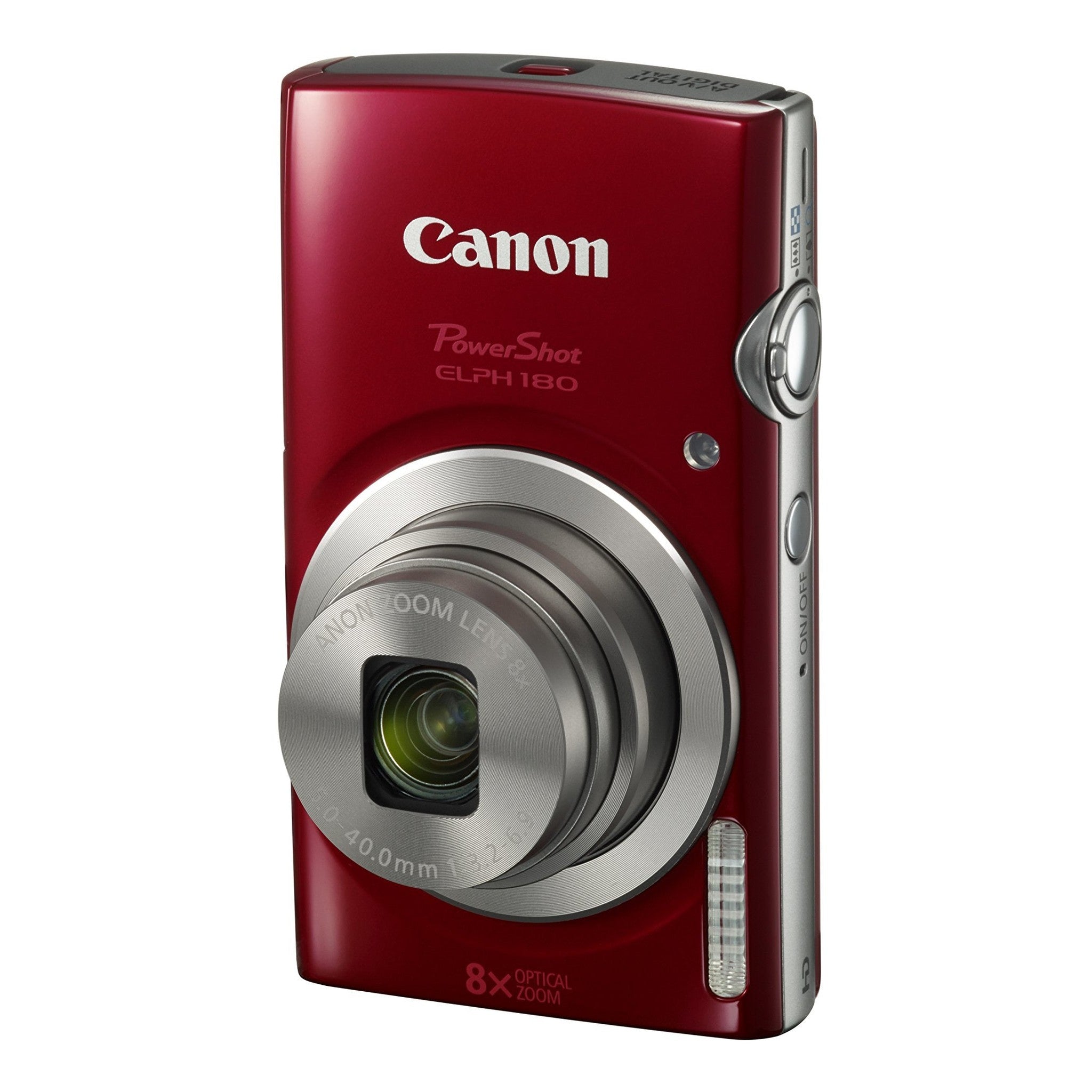 Canon PowerShot ELPH 180 / IXUS 175 20.0 MP Digital Camera - Silver International Model