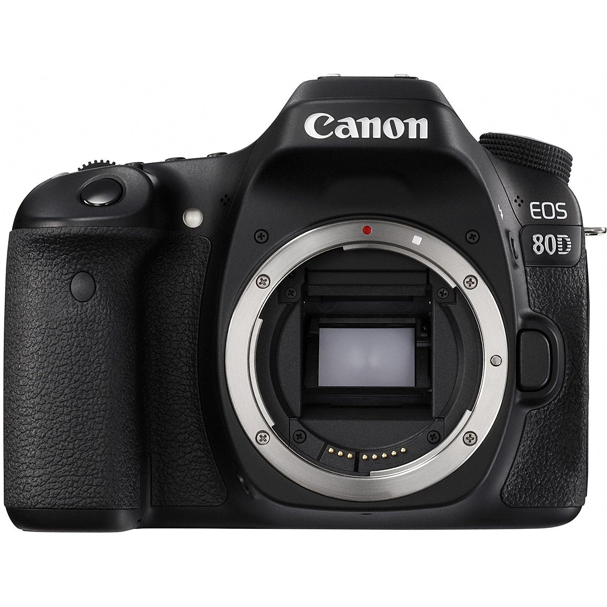 Canon Digital SLR Camera Body EOS 80D with 24.2 Megapixel APS-C CMOS Sensor and Dual Pixel CMOS AF - Black - Used Canon