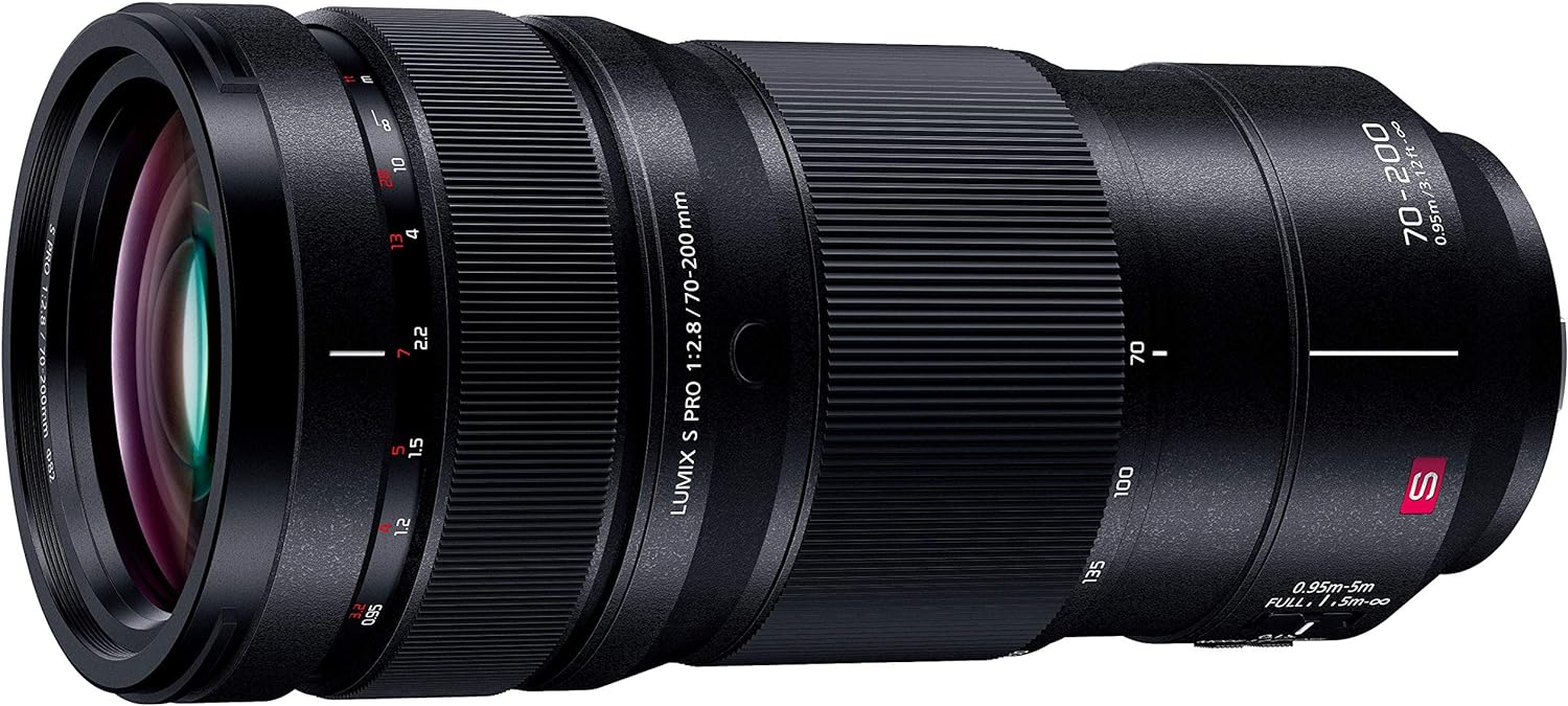 Panasonic LUMIX S PRO 70-200mm F2.8 Telephoto Lens, Full-Frame L Mount, S-E70200 (USA)