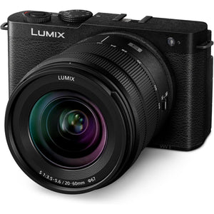 LUMIX S9 Full Frame Camera with 20-60mm F3.5-5.6 L Mount Lens, Compact Mirrorless Camera for Content Creators with Real Time LUT, Open Gate and Easy Sharing of Photos & Video - DC-S9KK BLACK Panasonic