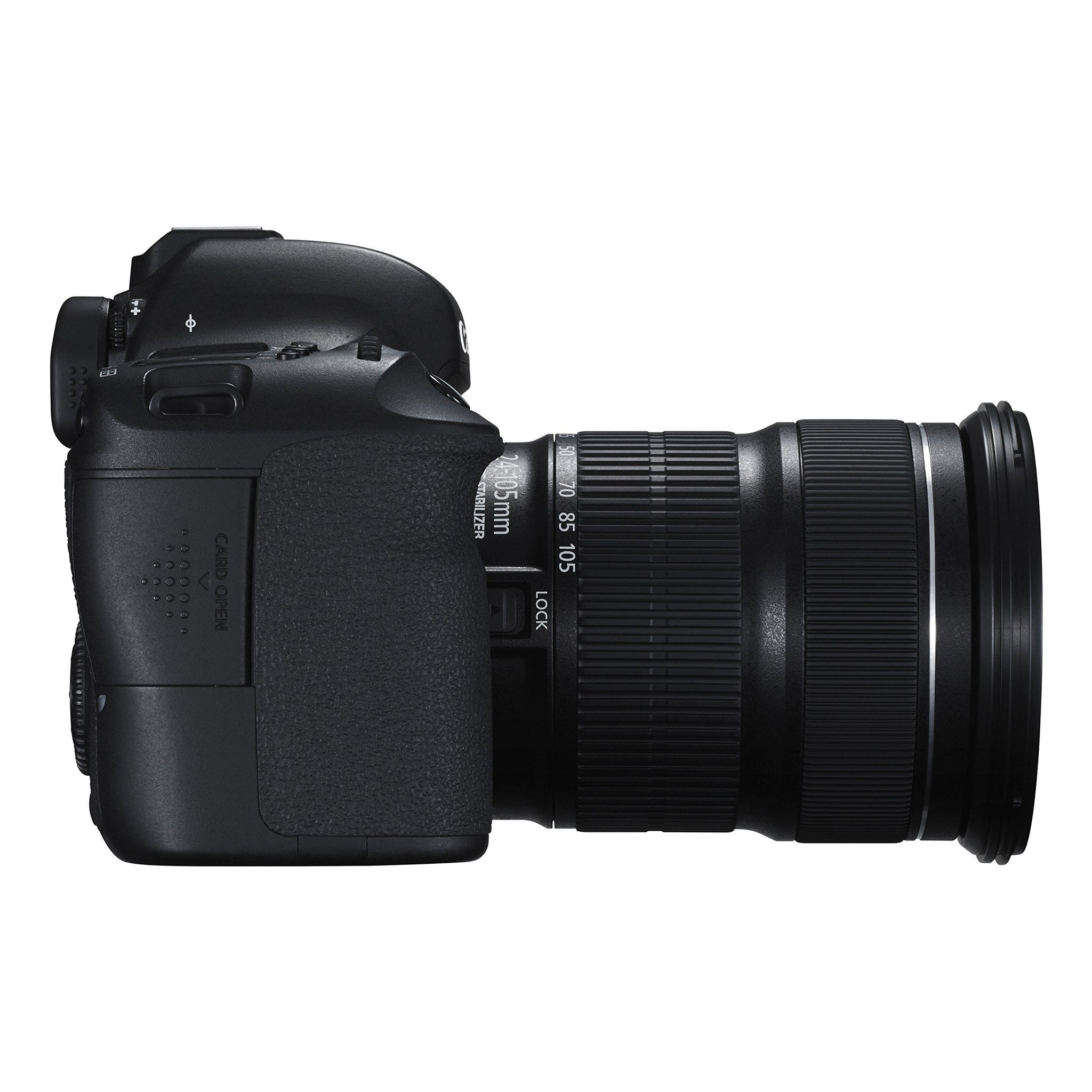 Canon EOS 6D 20.2 MP CMOS Digital SLR Camera with EF 24-105mm IS STM Kit - Wi-Fi Enabled - Used Canon