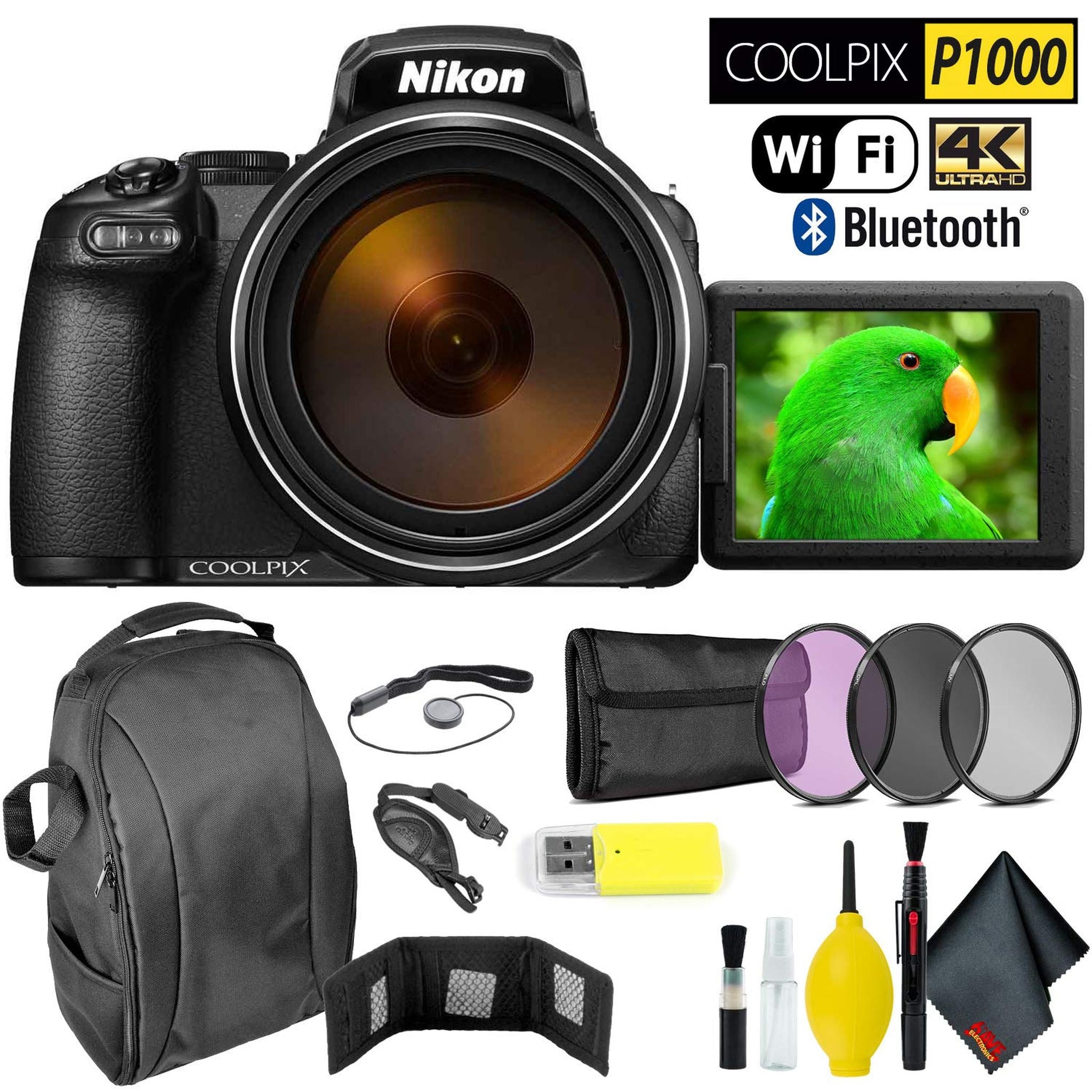 Nikon COOLPIX P1000 Digital Camera Ultimate Bundle International Model Nikon