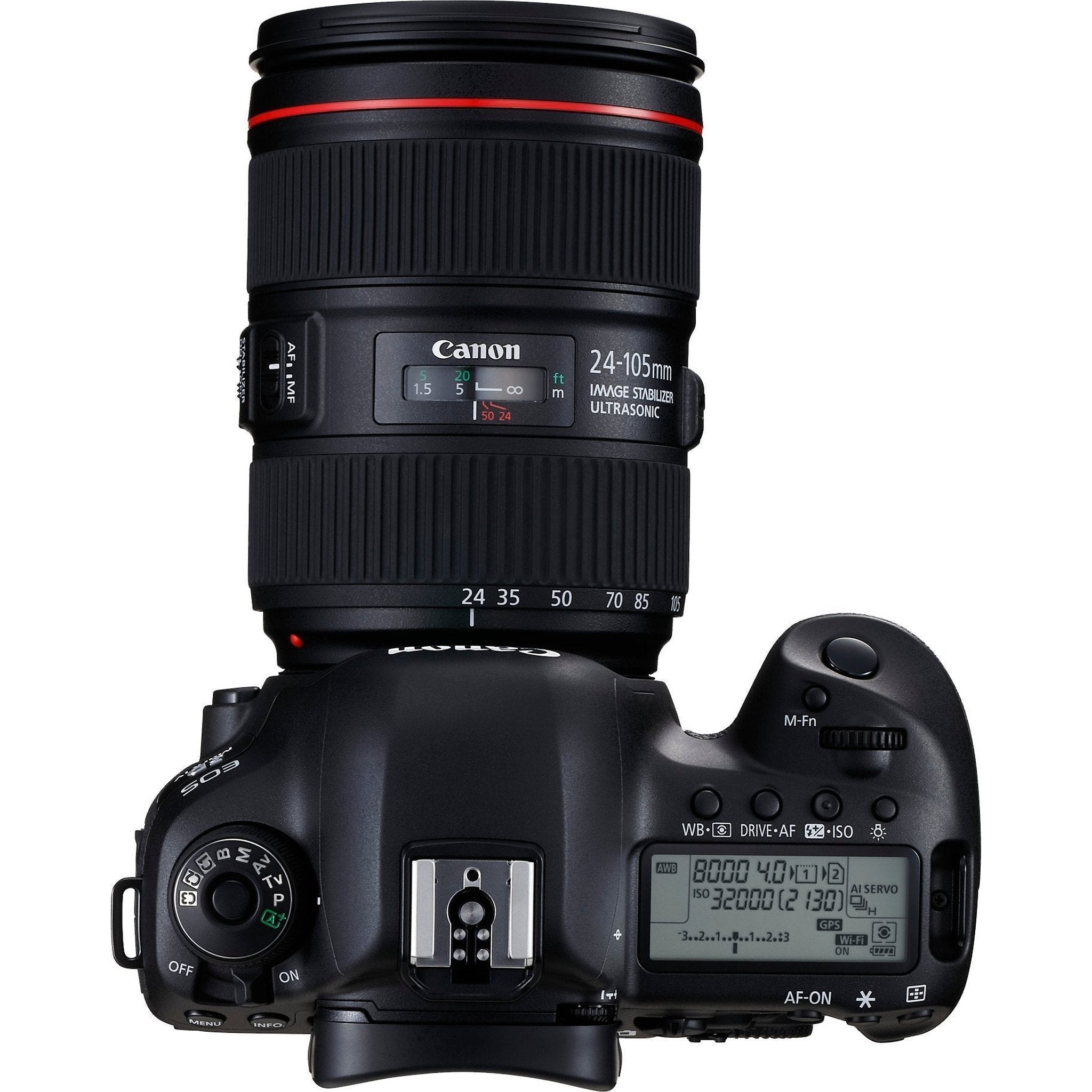 Canon EOS 5D Mark IV Full Frame Digital SLR Camera with EF 24-105mm f/4L is II USM Lens Kit - Reconditioned Canon