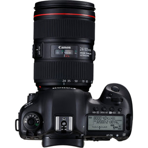 Canon EOS 5D Mark IV Full Frame Digital SLR Camera with EF 24-105mm f/4L is II USM Lens Kit - Reconditioned Canon