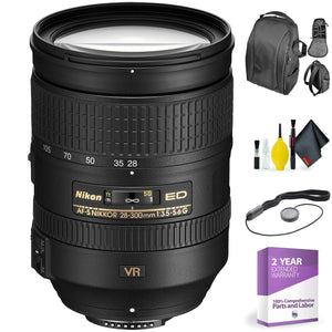 Nikon 28-300 3.5-5.6 AF-S ED VR + Deluxe Lens Cleaning Kit