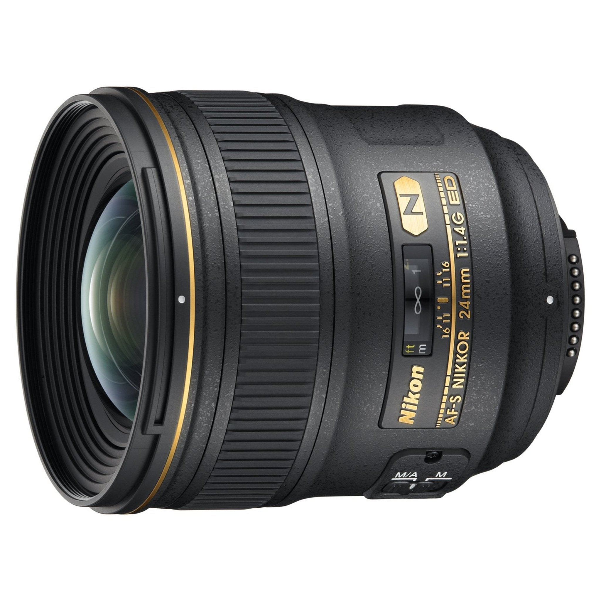 Nikon AF-S FX NIKKOR 24mm f/1.4G ED Wide-Angle Prime Lens for Nikon DSLR Cameras - Used Nikon