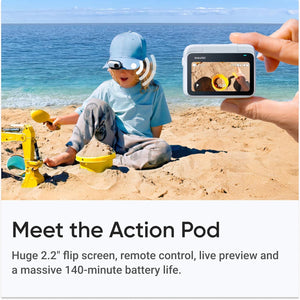 Insta360 GO 3S 128GB Edition + Selfie Stick + Tripod + More