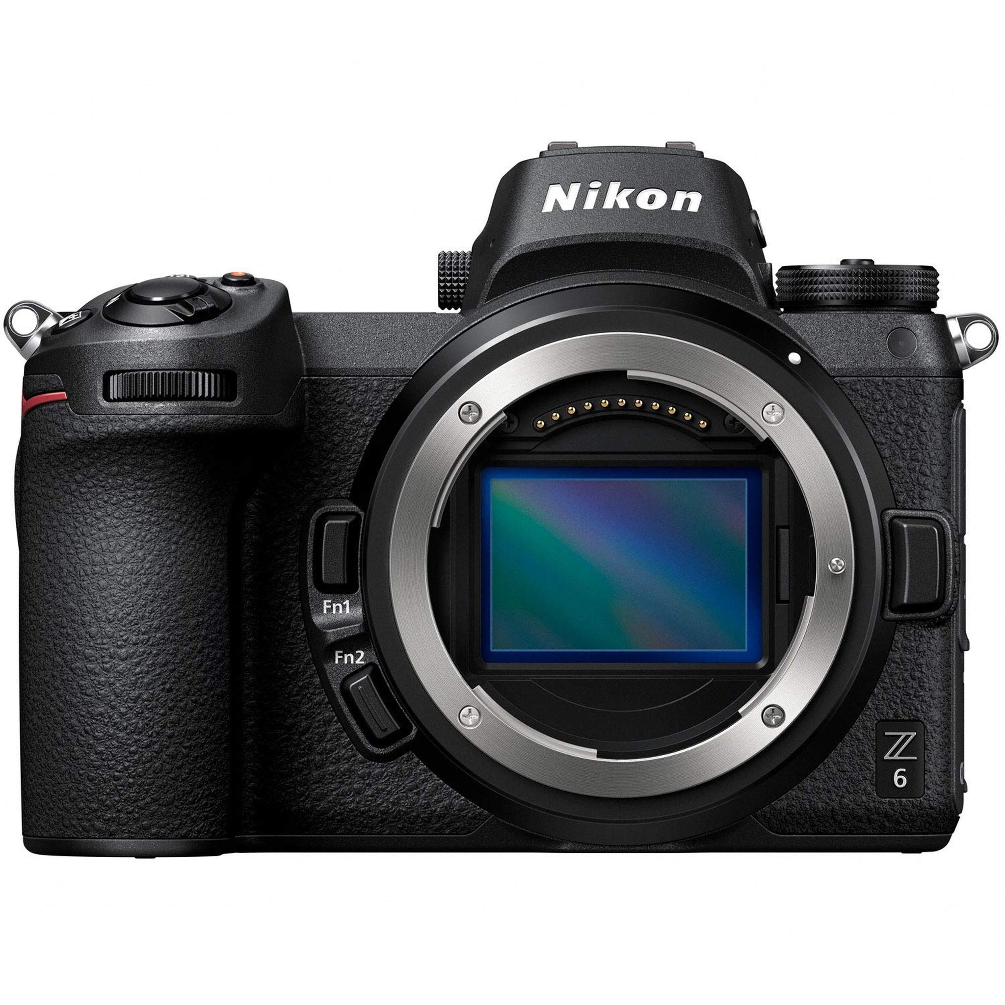 Nikon Z6 24.5MP FX-Format 4K Mirrorless Camera Body w/ 50mm Lens + FTZ Mount Adapter - Used Nikon