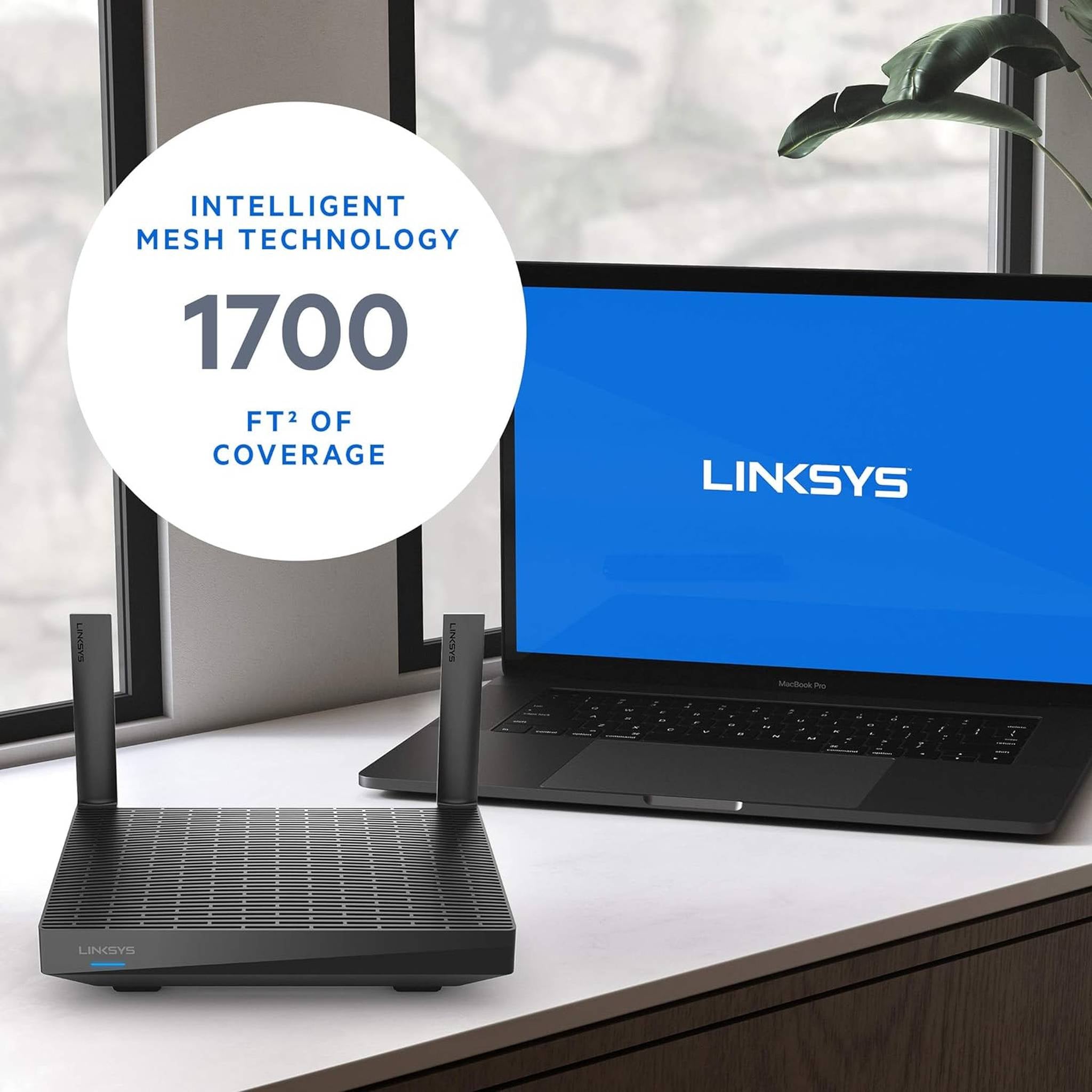 Linksys AX1800 Smart Mesh Wi-Fi 6 Router for Home Mesh Networking MR7350 - Reconditioned Linksys