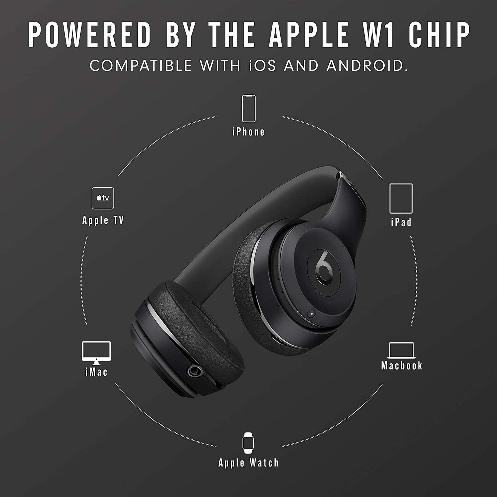 Beats Solo3 Wireless Headphones - 40hr Battery, Microphone Asst Colors -