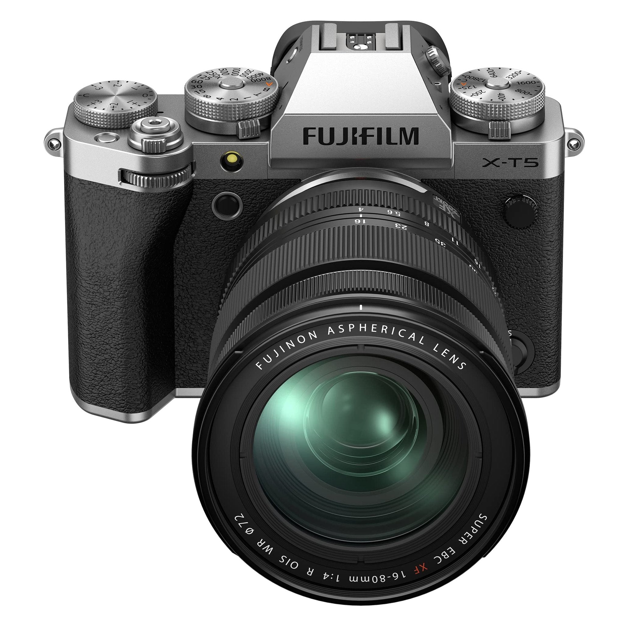 Fujifilm X-T5 Mirrorless Digital Camera XF16-80mm Lens Kit - Silver Fujifilm
