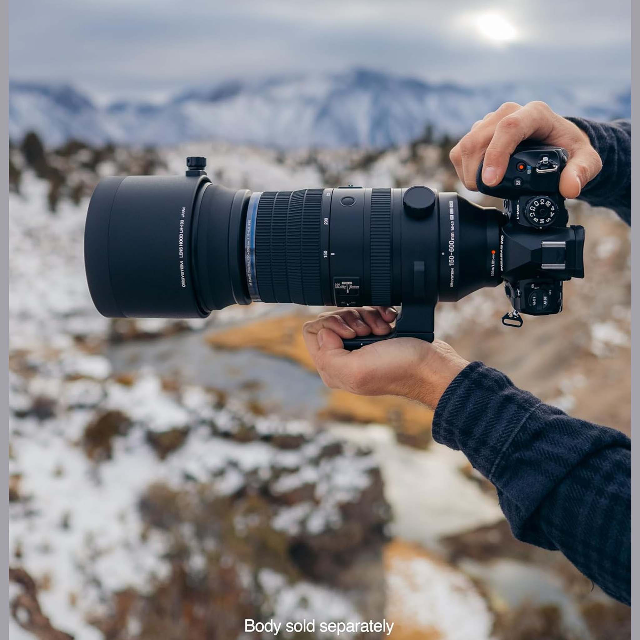 OM SYSTEM Olympus M.Zuiko Digital ED 150-600mm F5.0-6.3 IS For Micro Four Thirds System Camera, Outdoor Bird Wildlife, Weather Sealed Design, Telephoto Compatible with Teleconverter