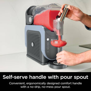 Ninja SLUSHi Professional Frozen Drink Maker with RapidChill Technology, Frozen Drink & Slushie Machine, 5 Preset Programs, Frozen Margaritas, Frappés, and More, Grey, FS301C, Canadian Version