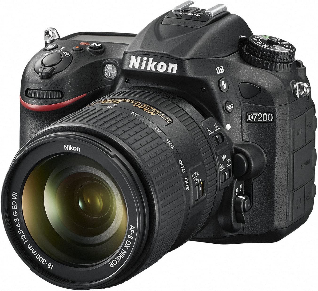 Nikon DSLR camera D7200 18-300VR lens kit D7200LK18-300 [International Version, No Warranty]