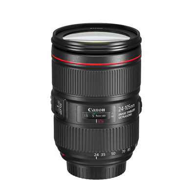 Canon EF 24-105mm f/4L is II USM Lens, Black - 1380C002