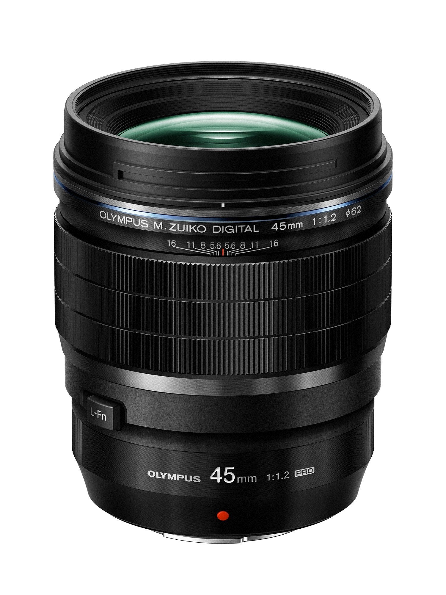 Olympus M.Zuiko Digital ED 45mm F1.2 PRO Lens, for Micro Four Thirds Cameras