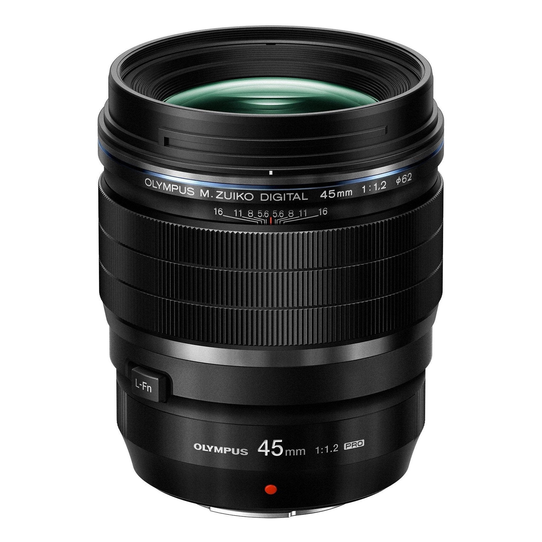 Olympus M.Zuiko Digital ED 45mm F1.2 PRO Lens, for Micro Four Thirds Cameras Olympus