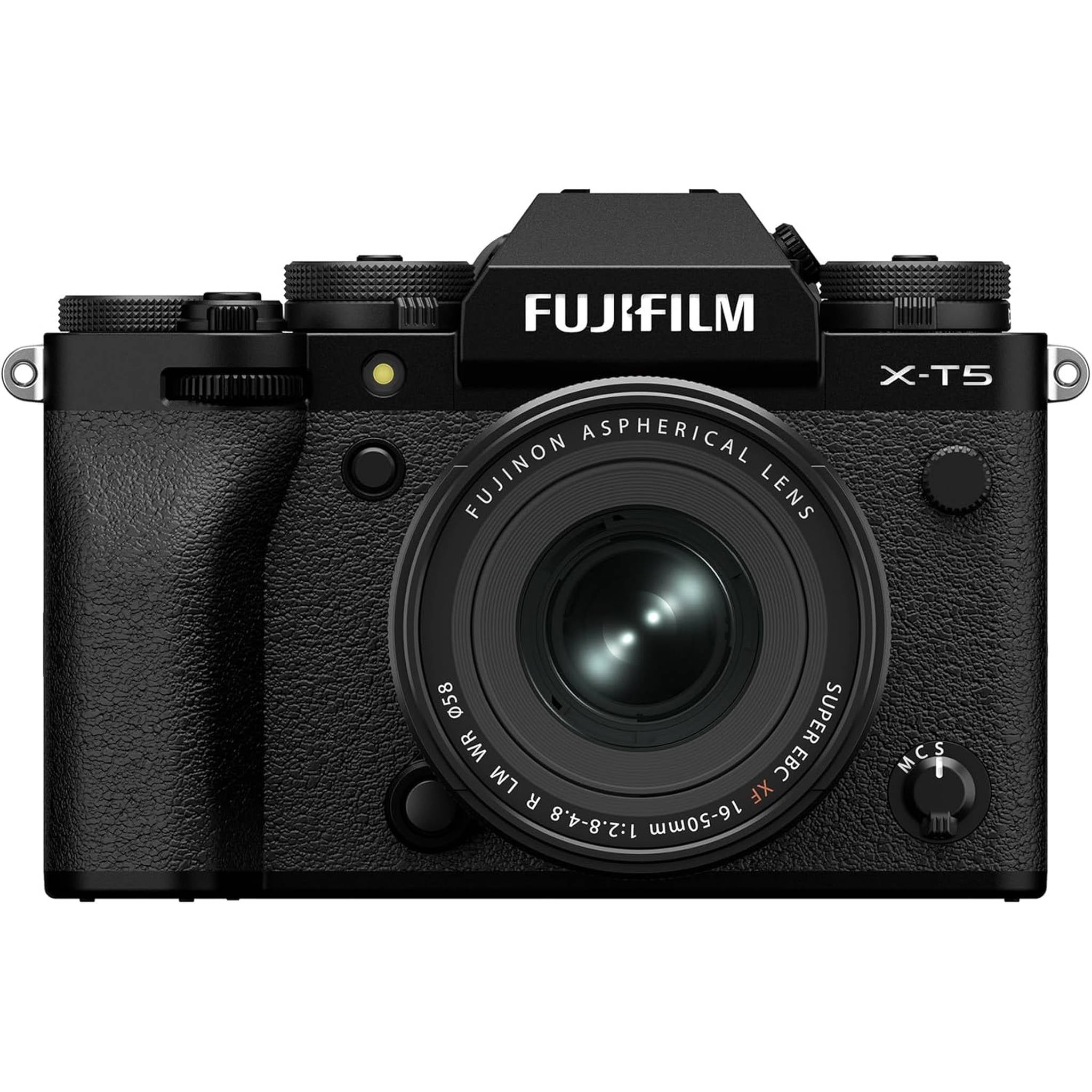 Fujifilm X-T5 Mirrorless Digital Camera XF16-50mmF2.8-4.8 R LM WR Lens Kit - Black Fujifilm
