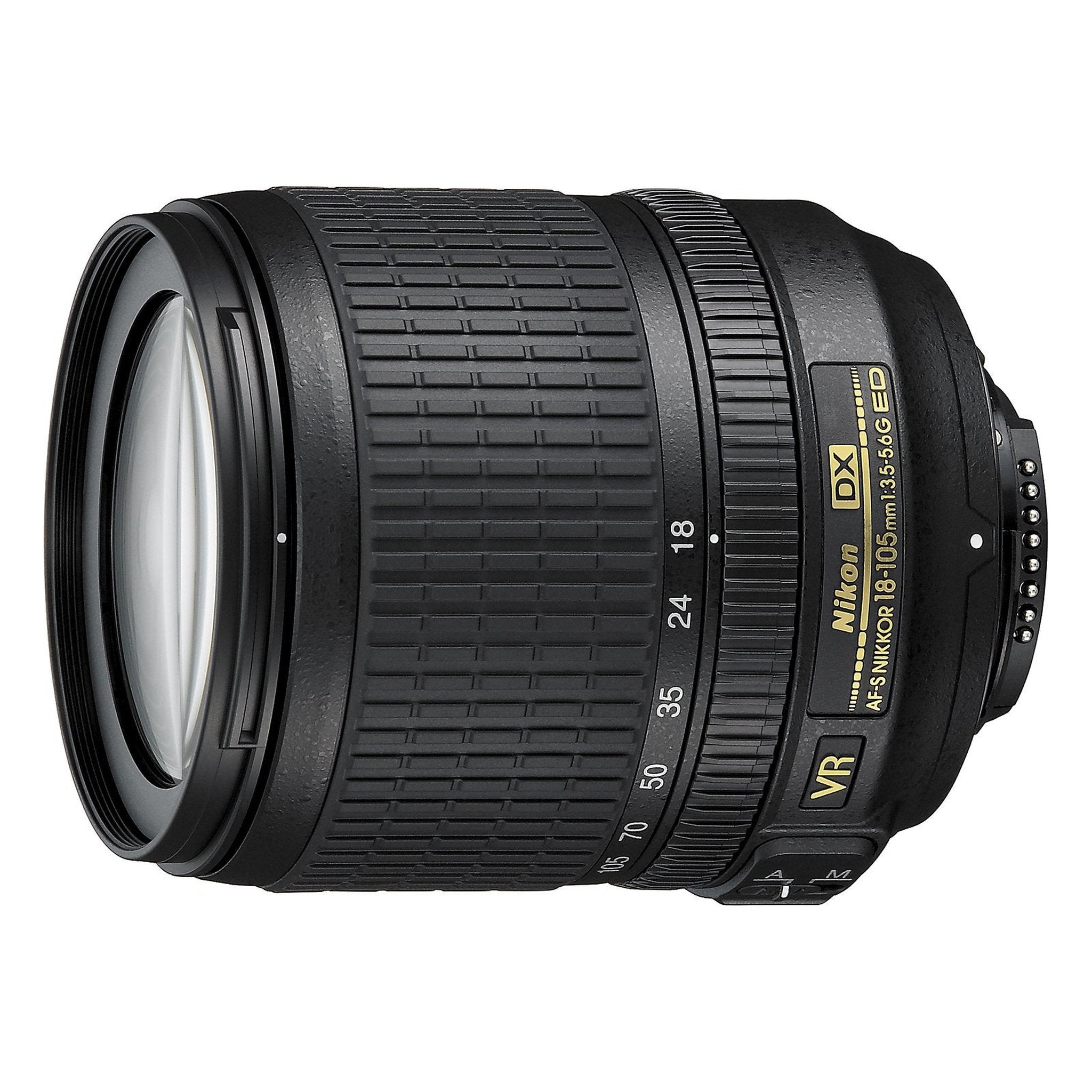 Nikon AF-S DX NIKKOR 18-105mm f/3.5-5.6G ED Vibration Reduction Zoom Lens with Auto Focus for Nikon DSLR Cameras - New - Used Nikon