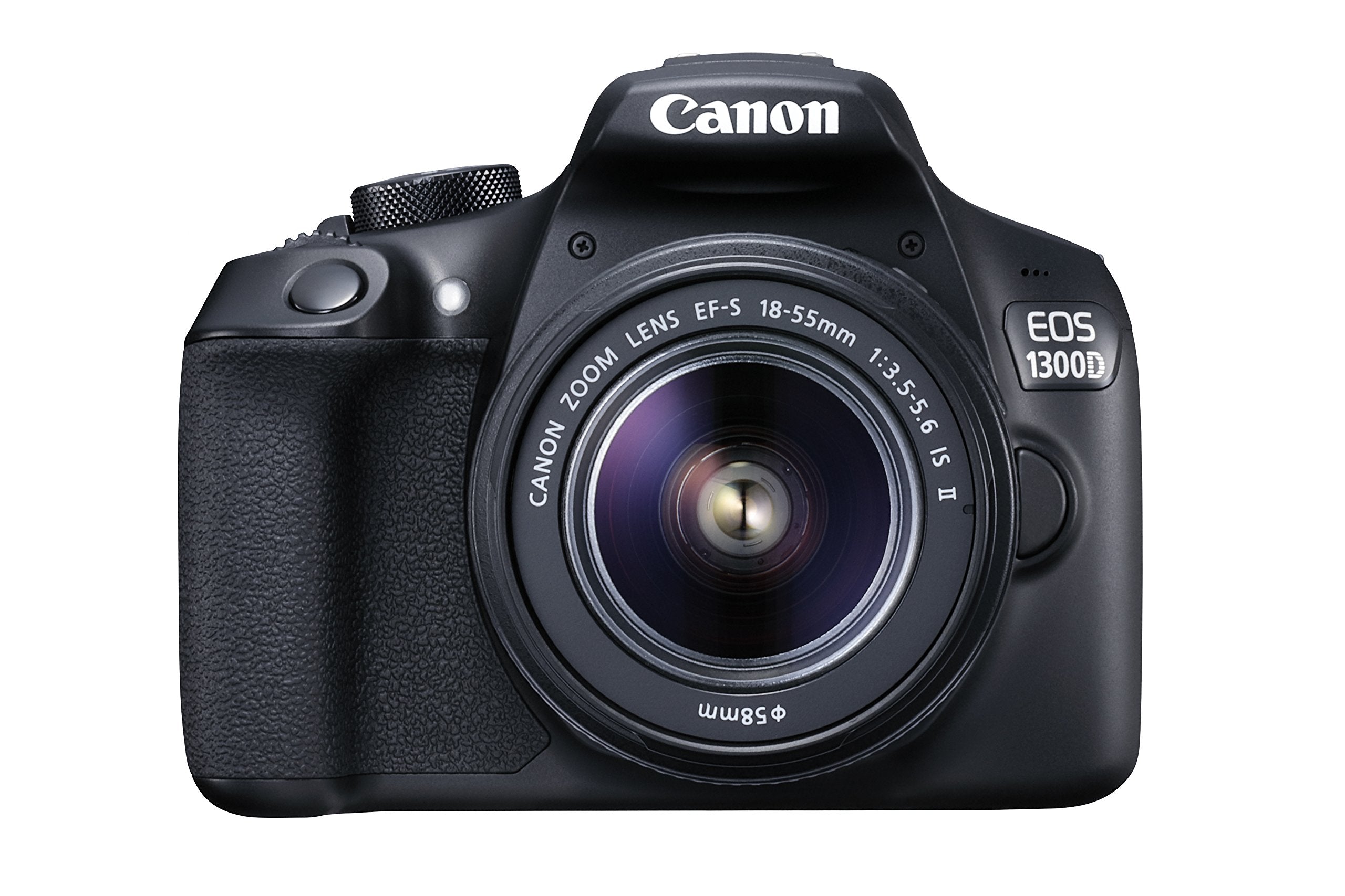 Canon EOS 1300D DSLR Camera with EF-S 18-55mm Lens (International Model) with Memory Kit, Tripods, Carry Case, and More