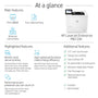 HP LaserJet Enterprise M612dn Monochrome Printer with built-in Ethernet & 2-sided printing (7PS86A)