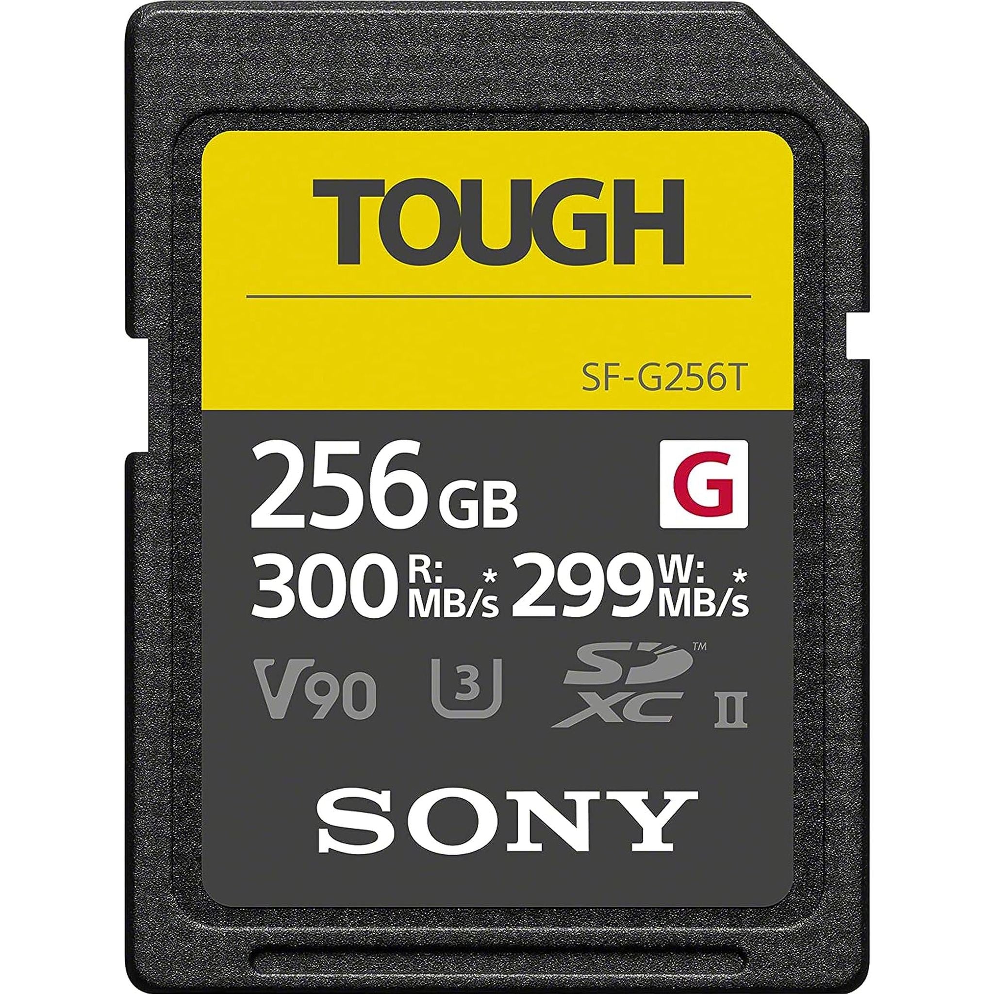 Sony Tough G Series SDXC UHS-II Memory Card 256GB Sony