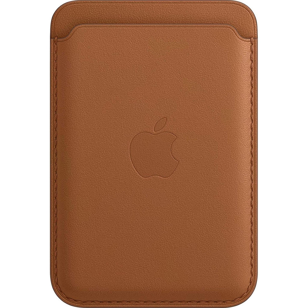 Apple Leather Wallet with MagSafe for iPhone - Saddle Brown Previous Version, Without Find My
