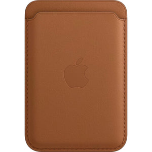 Apple Leather Wallet with MagSafe for iPhone - Saddle Brown Previous Version, Without Find My Apple