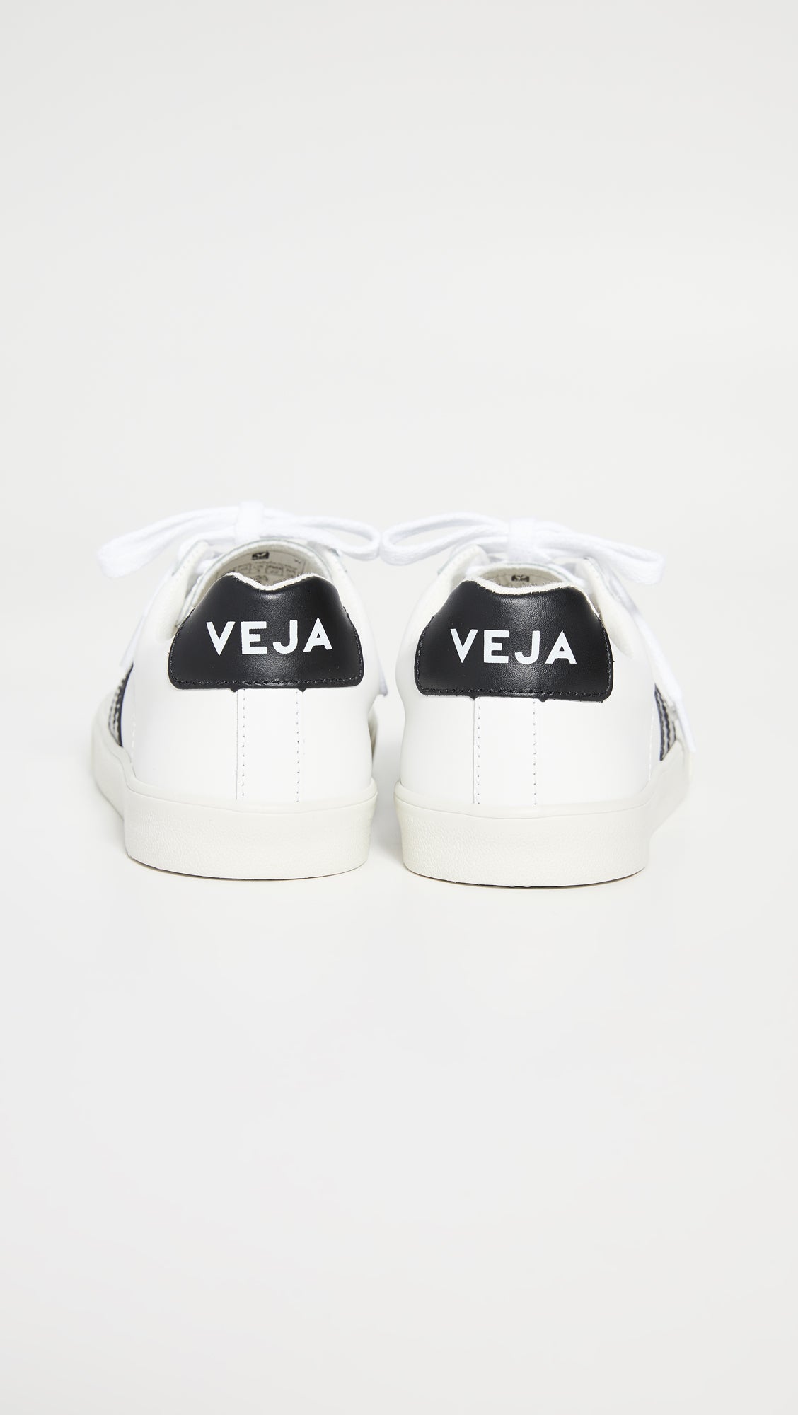 Veja Women's Esplar Logo Sneakers, Extra White/Black, 7 Medium US