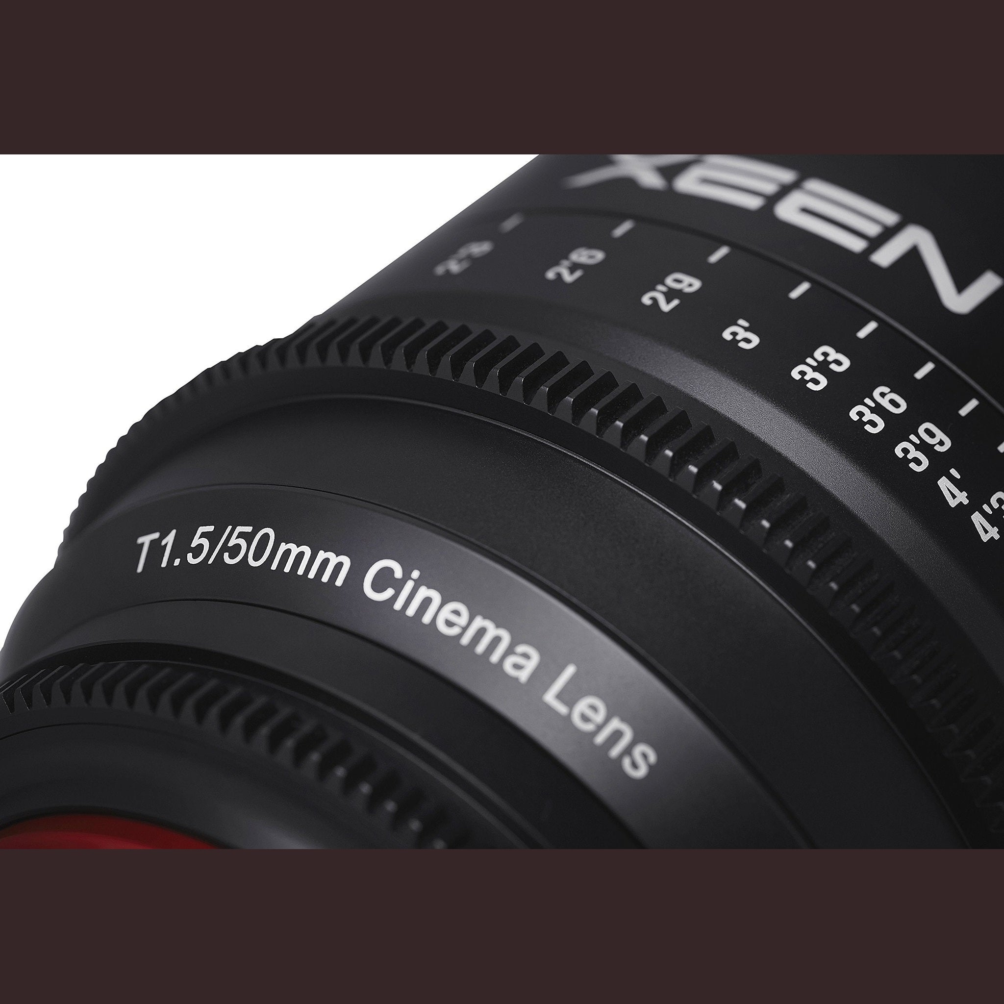 Rokinon Xeen XN50-PL 50mm T1.5 Professional CINE Lens for PL Mount