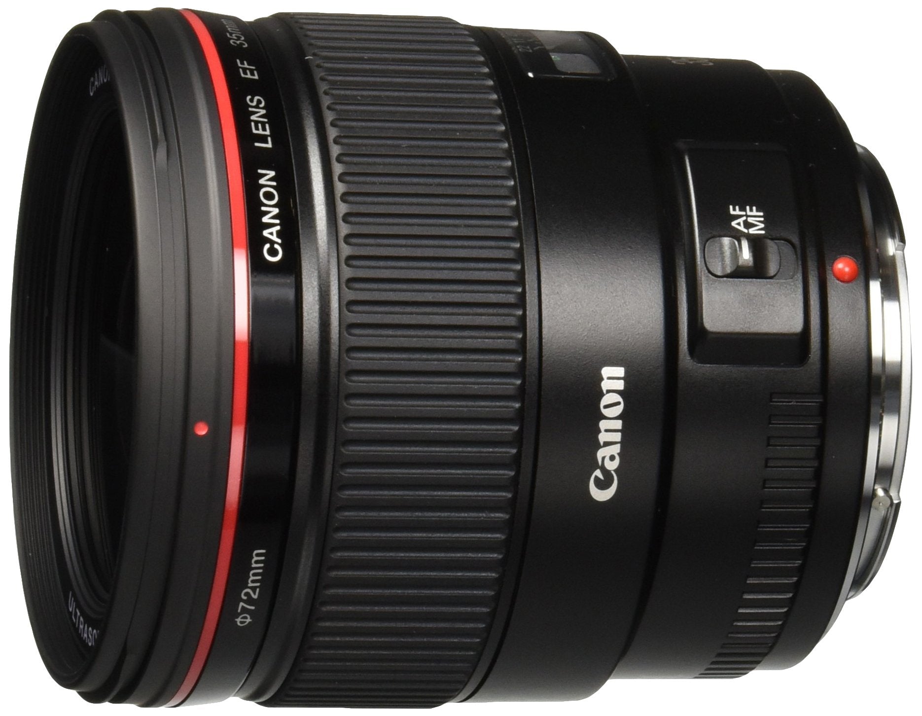 Canon EF 35mm f/1.4L USM Wide Angle Lens for Canon SLR Cameras - White Box New Bulk Packaging Canon
