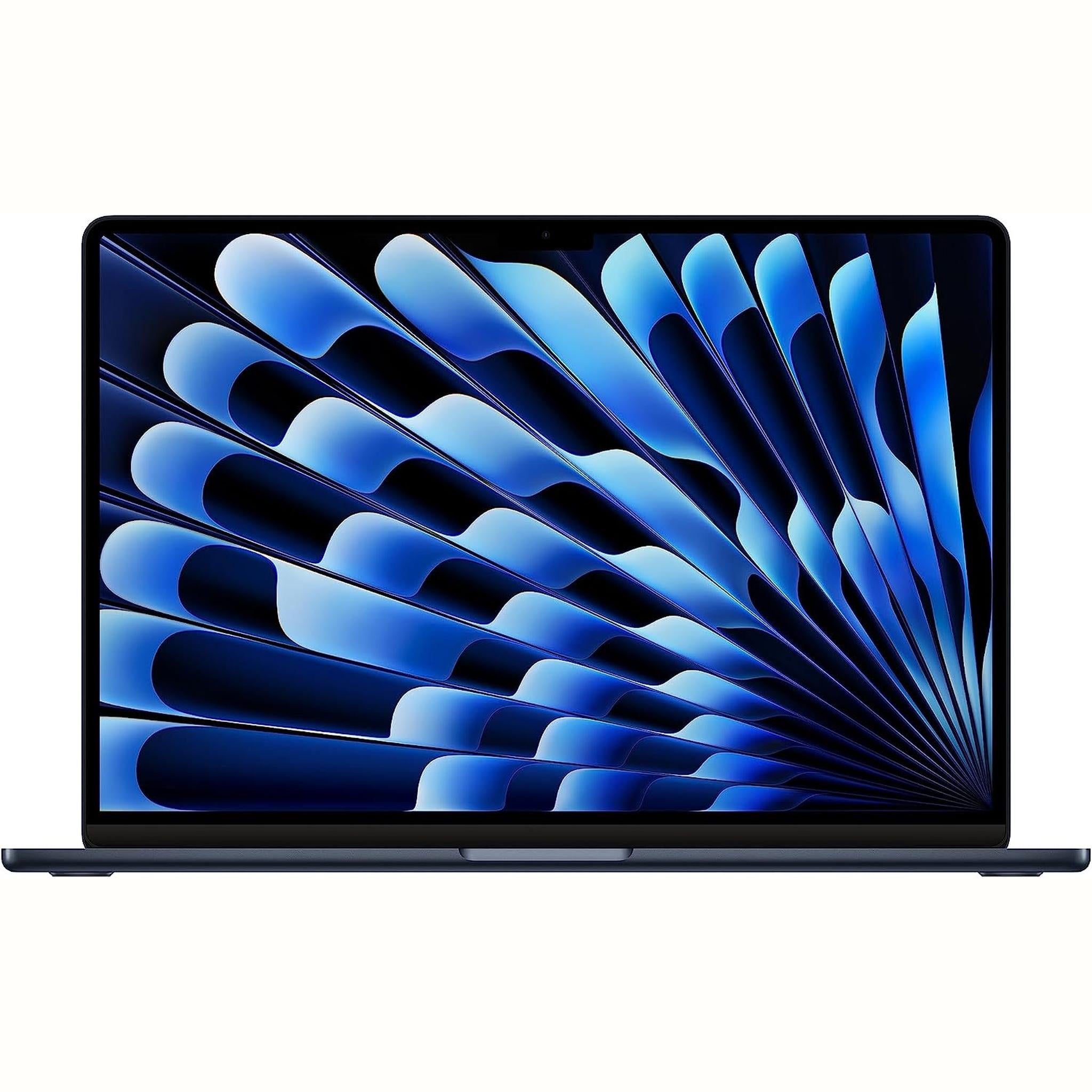 Apple 2023 MacBook Air Laptop with M2 chip: 15.3-inch Liquid Retina Display, 8GB Unified Memory, 512GB SSD Storage, 1080p FaceTime HD Camera, Touch ID. Works with iPhone/iPad; Midnight - Reconditioned Apple