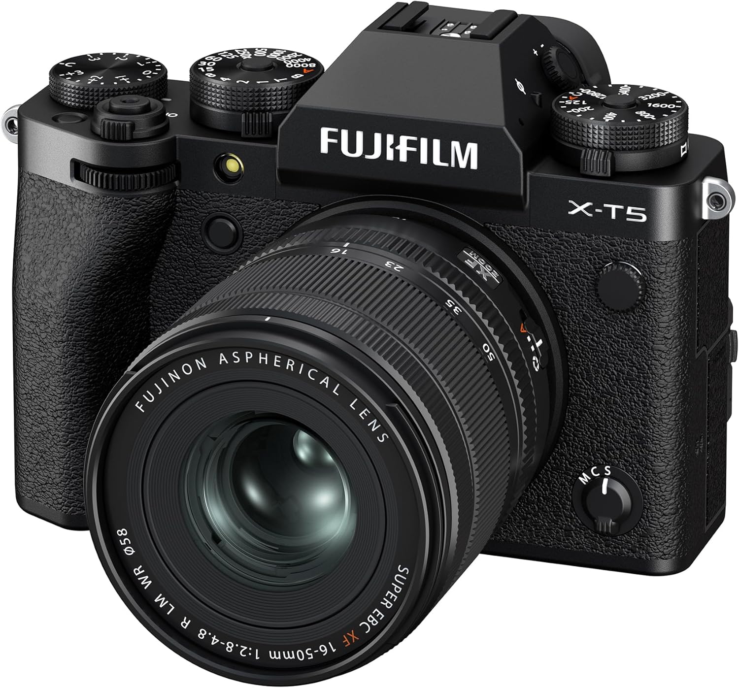 Fujifilm X-T5 Mirrorless Digital Camera XF16-50mmF2.8-4.8 R LM WR Lens Kit - Black