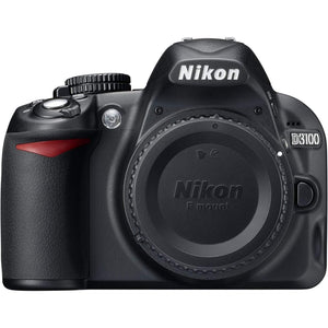 Nikon D3100 14.2MP Digital Camera Kit with 18-55mm f/3.5-5.6 VR Lens - Black