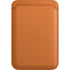Apple Leather Wallet with MagSafe for iPhone - Now with Find My Support - Golden Brown Apple