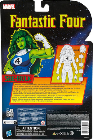 Marvel Legends Series She-Hulk Action Figure Inspired by Fantastic Four Comics