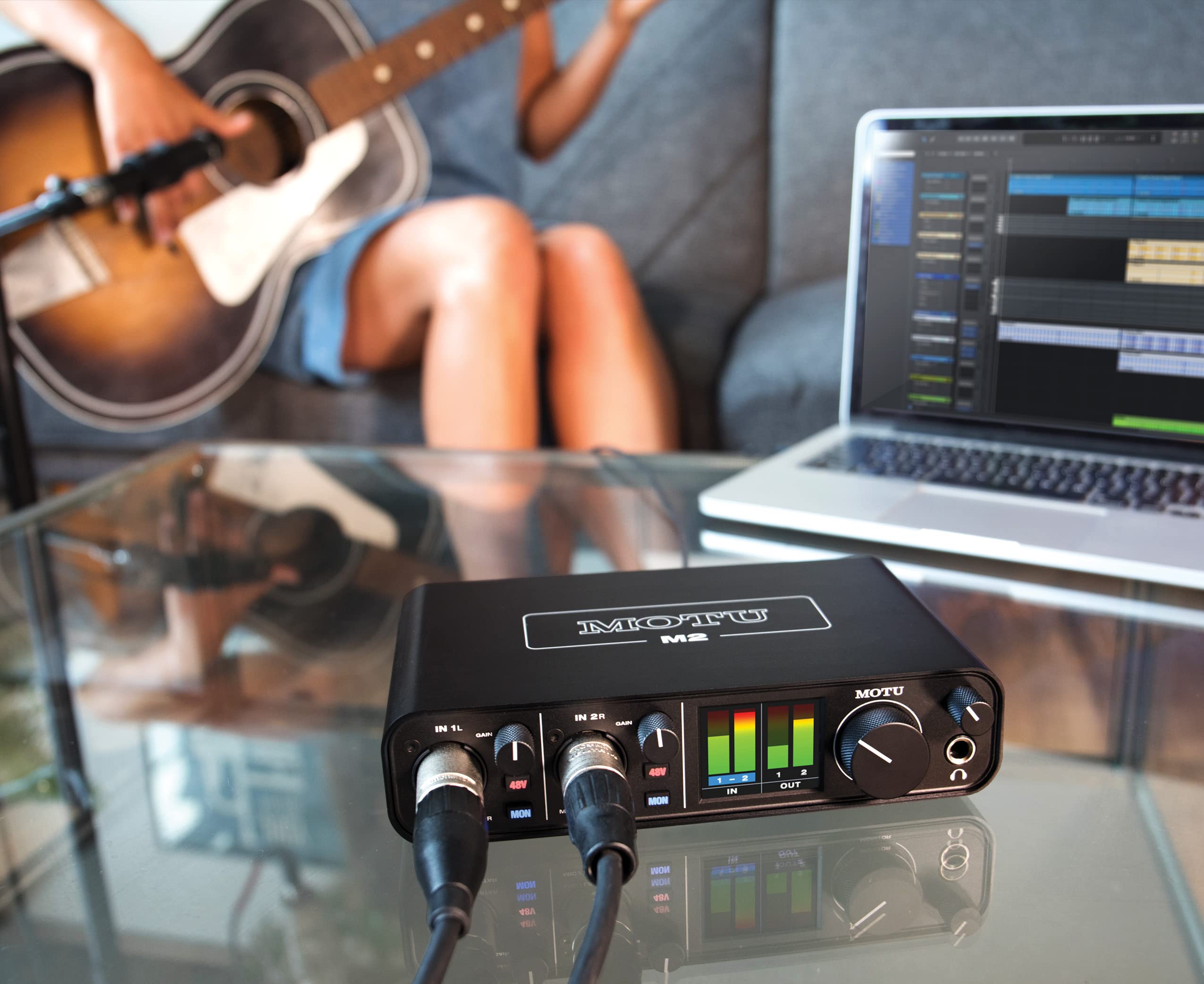 MOTU M2 2x2 USB-C Audio Interface – 6ave Electronics