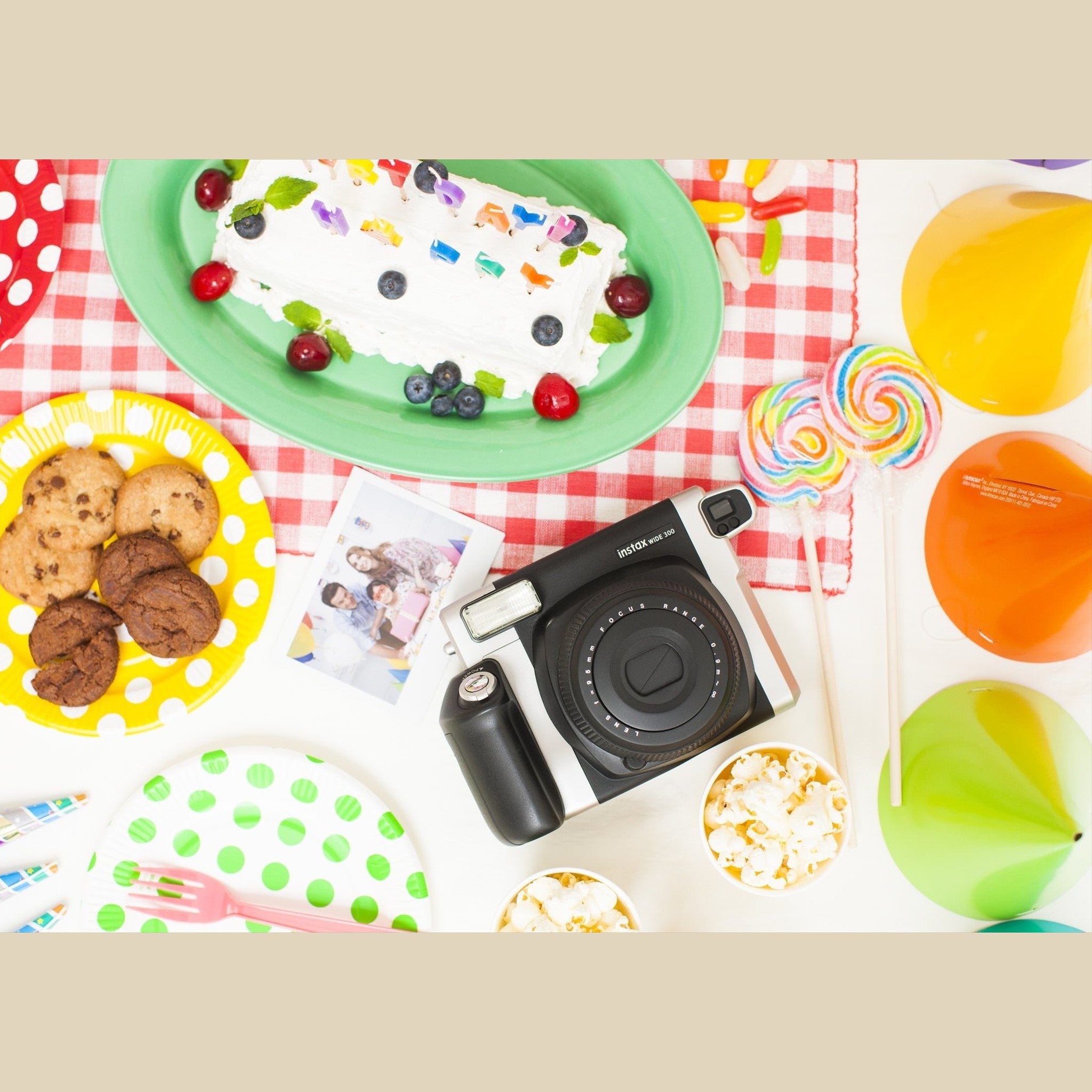 Fujifilm instax Wide Instant Film, 20 Exposures, White, New Packaging Fujifilm