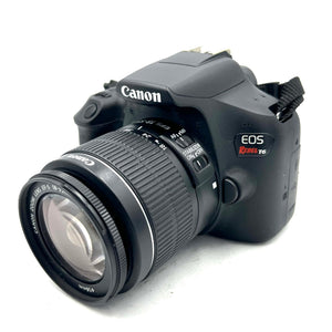 Canon EOS Rebel T6 Digital SLR Camera Kit with EF-S 18-55mm f/3.5-5.6 is II Lens Black