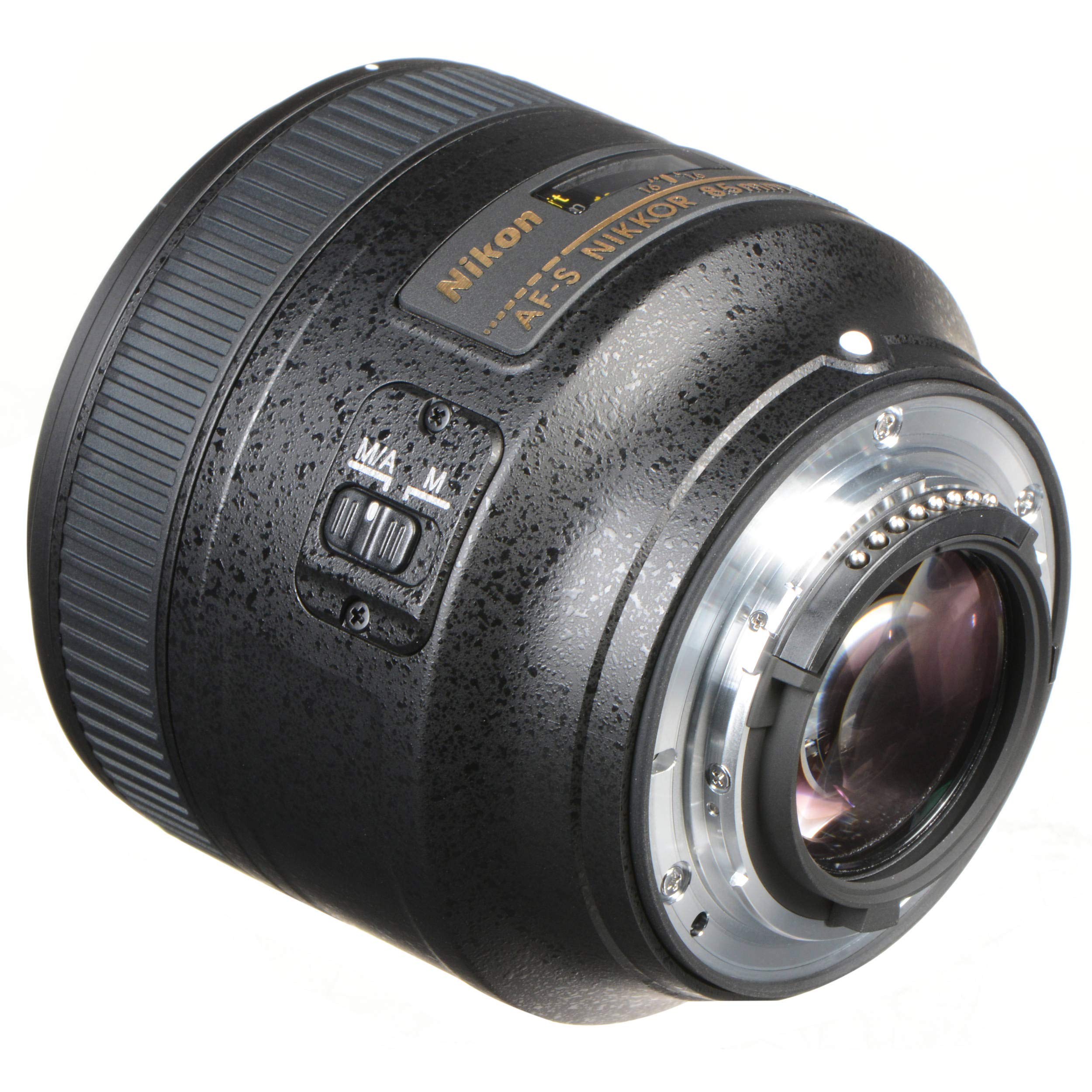 Nikon 85MM f.1.8G AF-S Lens (Intl Model) + 3pcs UV Lens Filter Kit + Cleaning Kit