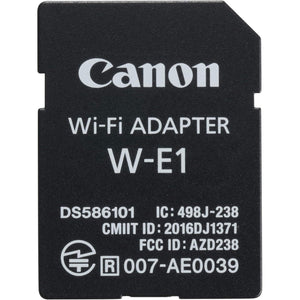 Canon Wi-Fi Mobile Adapter W-E1 for EOS 7D Mark II, EOS 5DS, EOS 5DS R Cameras